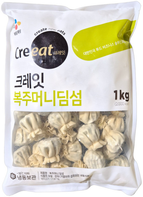 크레잇 복주머니 딤섬, 10개, 1kg