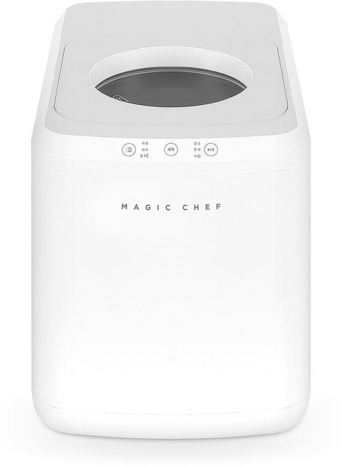홈쇼핑 동급스펙 매직쉐프 2중필터(에어덕트+활성탄필터) 가정용 음식물 처리기 4리터 BLDC모터 듀얼블레이드 건조 분쇄 자동세척 MFW-H5002W