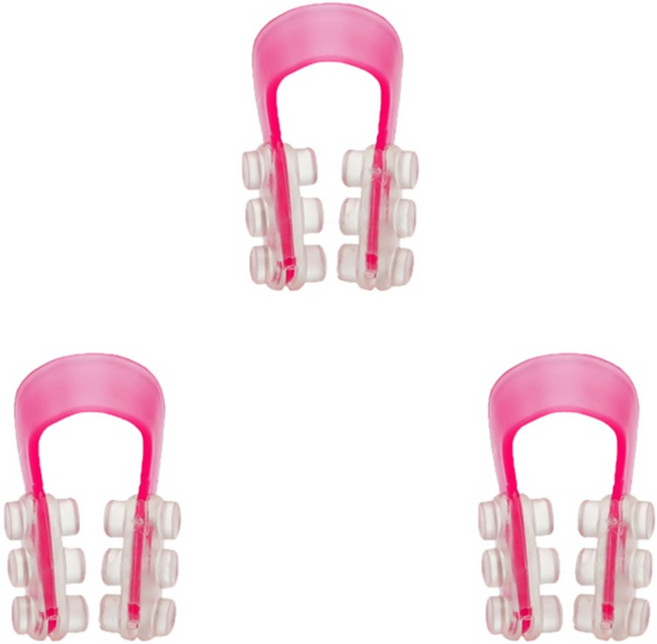 위시월드 노즈업 콧대 코뽕 코집게, 3개, 핑크