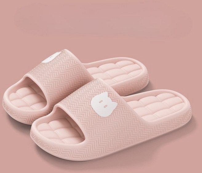 꽃꽃세계 푹신한 남녀공용 여름 실내화