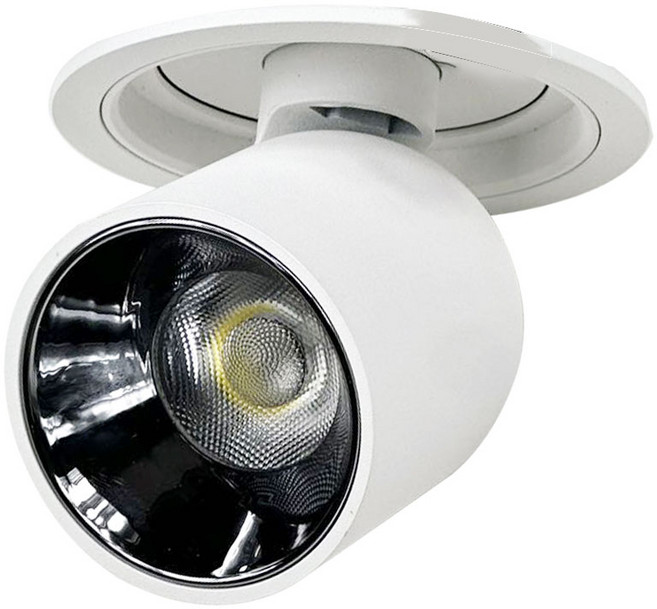 데이온 스포트 라이트조명 올뷰 360도 회전 COB타입, 1개, 전구색