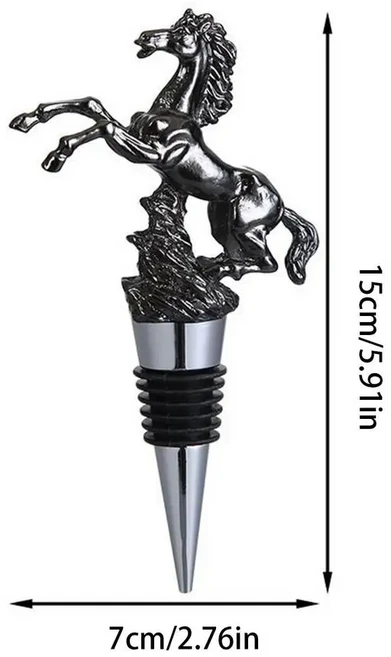 와인 포어러 말의 해 레드 알코올 스토퍼 누출 방지 음료 디스펜서 보드카 위스키용 바텐딩 용품, 01 03, 01 빠른  Mainland