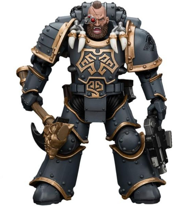 조이토이 118 워해머 30K 액션 피규어 스페이스 울브스 그레이 슬레이어 팩 허스칼 컬렉션 모델 생일 선물, Grey Slayer Pack Grey Slayer2