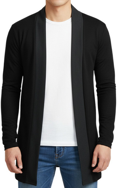 제이붐 남성용 배색롱 니트가디건 GA23