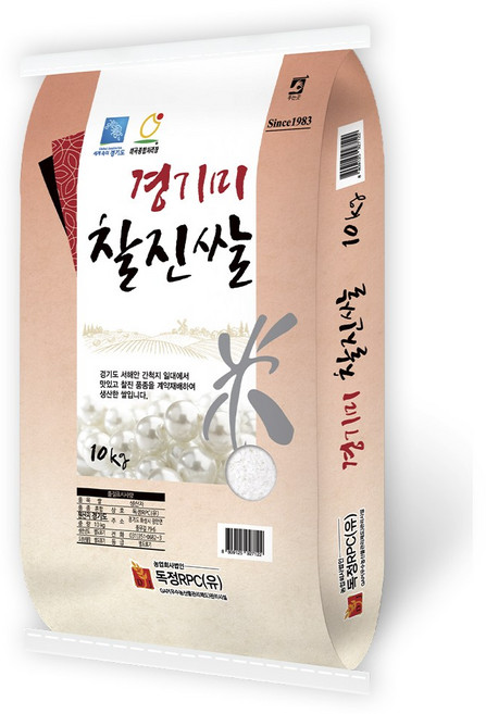 경기미 찰진쌀 백미, 10kg, 1개, 특등급