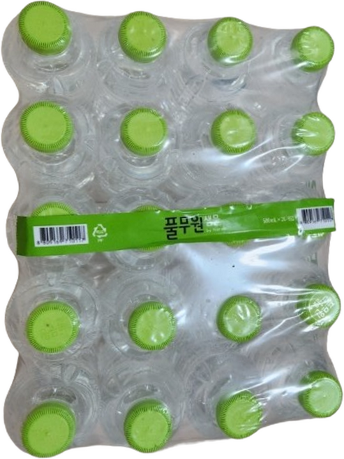 풀무원샘물 무라벨 생수, 330ml, 200개
