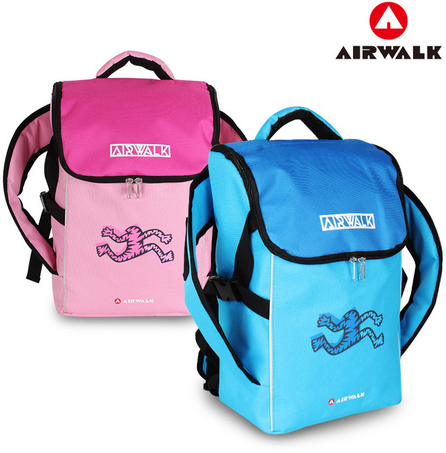 [Airwalk] 에어워크 아동 인라인 가방 인라인스케이트 백팩, 핑크, 1개