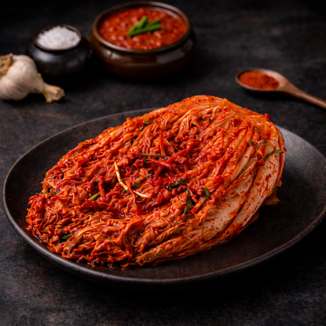 [해남김치] 100% 국산 전라도 배추김치 포기김치, 1개, 2kg