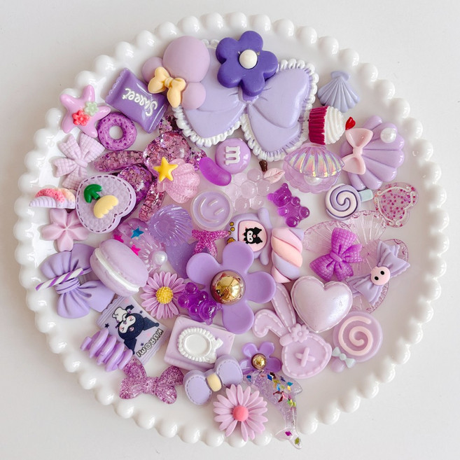 대용량 고퀄리티 데코덴 파츠 스쿱 탑꾸 폰꾸미기 재료 부자재