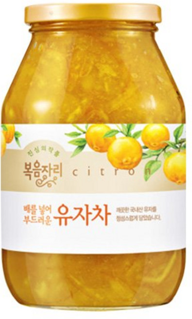 복음자리 배를 넣어 부드러운 유자차, 1.03kg, 1개입, 12개