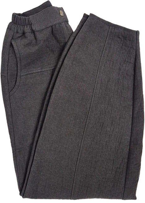 자가드 봄가을 간절기 여자 생활한복 항아리 바지 곤색 먹색 두가지 컬러