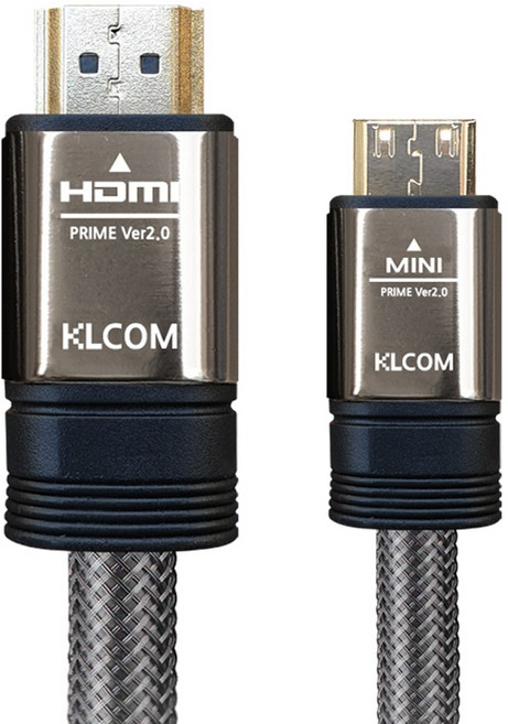 케이엘컴 Mini HDMI v2.0 PRIME 케이블, 1개, 3m