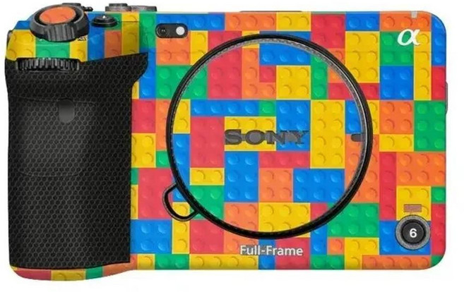 FX3 안티 스크래치 카메라 스티커 코트 3M 비닐 랩 보호 필름 바디 스킨 커버 소니 ILME-FX3 ILMEFX3 FX3 X, 04 Toy Brick Colorful, 1개