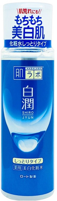 Hadalabo 肌研 白潤嫩白化妝水 傳明酸成分 雙重薏仁保濕透亮, 170ml, 1瓶