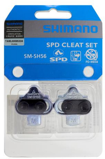 SHIMANO SPD SM-SH56 SH51 MTB 자전거 페달 클리트 단일 멀티 릴리스 클리트 M520 M515 M505 M540 용 MTB S, 02 SM-SH56, 1개
