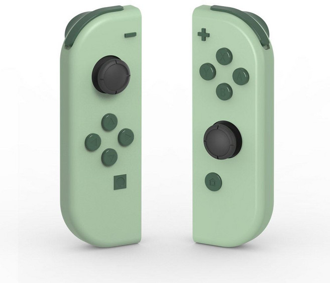 세트 하우징 케이스 NS FROG L 단추 교체 조이콘, 1개, 아보카도 그린 케이스 1쌍+버튼, 기본 모델명/품번