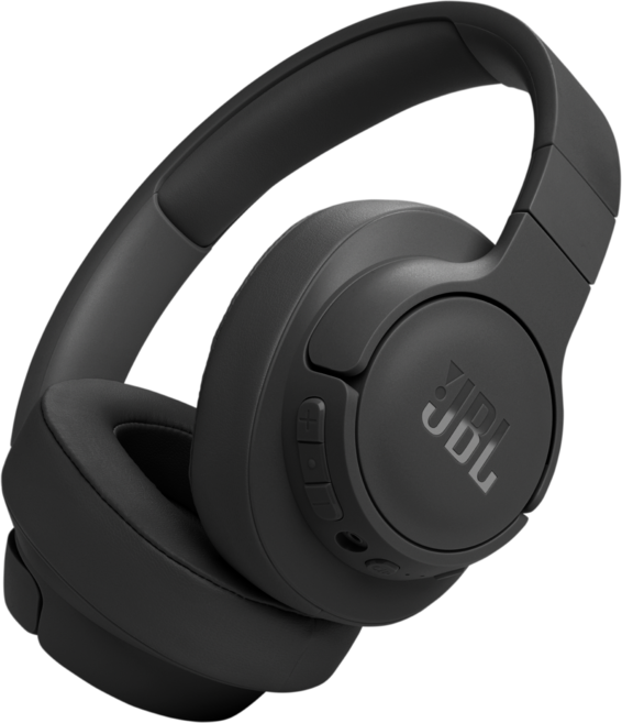 삼성공식파트너 JBL TUNE 770NC 액티브 노이즈 캔슬링 블루투스 헤드셋 (블루투스 버전 5.3 오버이어 헤드폰 최대 70시간 재생 전용앱 지원), 블랙, JBL T770NC