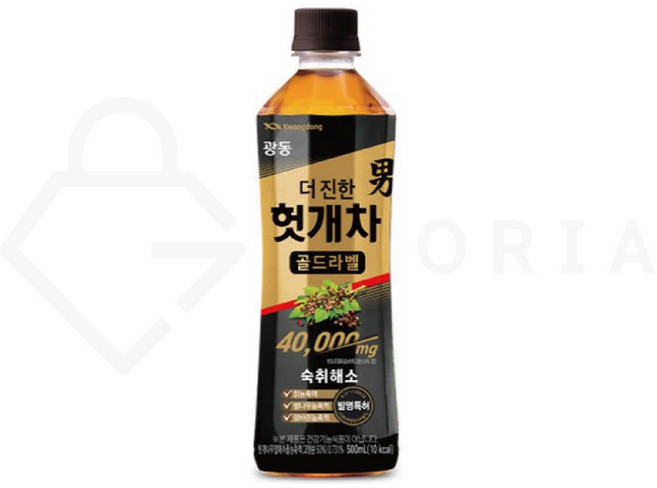 광동 더 진한 헛개차 골드라벨, 500ml, 20개