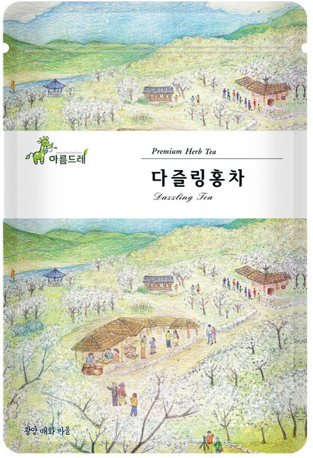 아름드레 허브차 삼각티백 100티백 34종, 1.1g, 100개입, 1개