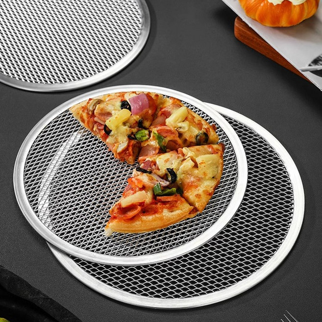 양은 피자 스크린 피자판 피자망 도우 피자팬 9인치, 1개