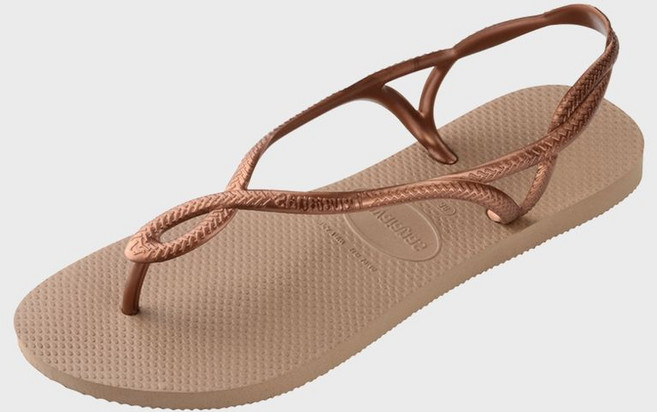 하바이아나스 루나 쪼리 플립플랍 샌들 Rose Gold 매장정품 126527