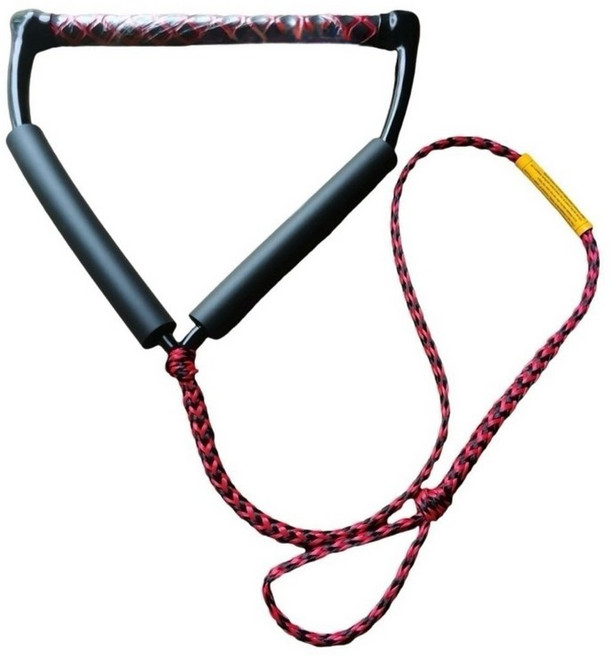 수상스키 로프 웨이크보드 견인 구조 안전줄 밧줄 서핑, 1개, 핸들만