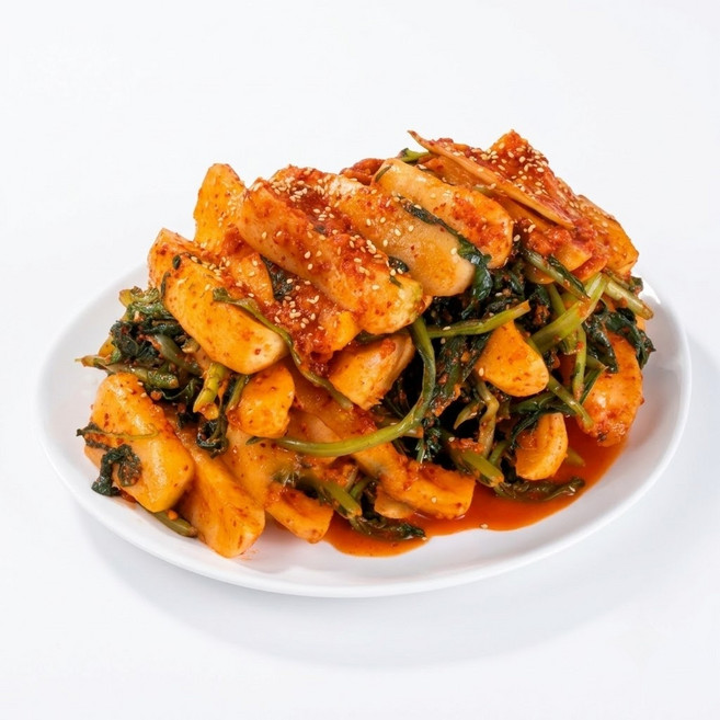 국산 전라도식 열무얼갈이 김치 2kg + 총각김치 2kg 당일제조 신선포장, 1개