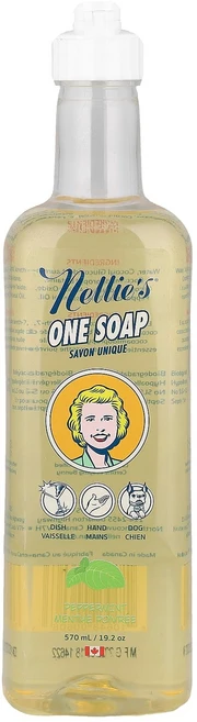 넬리스 원솝 페퍼민트향 570ml (19.2oz) NEA-00606 - 쿠팡