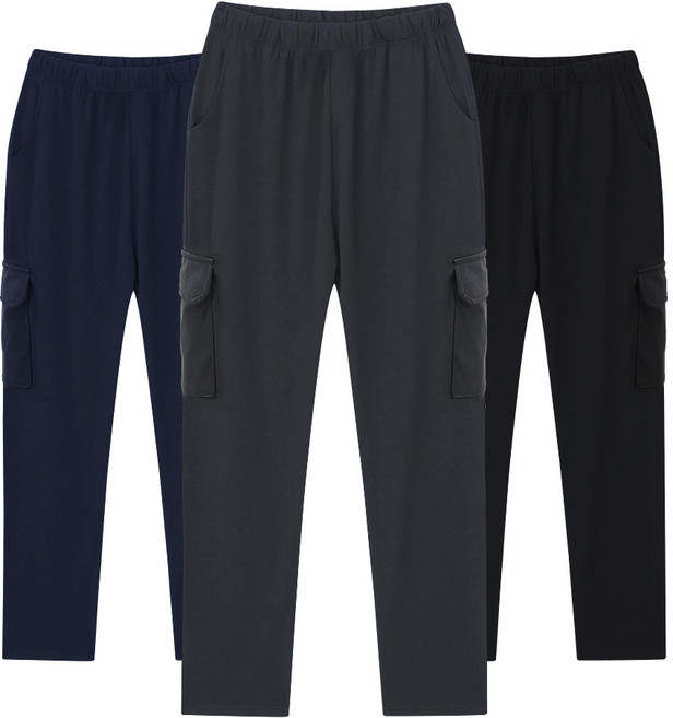 [성원] 남녀공용 춘추 남녀공용 카고 올데이 스판 팬츠 SWZ18 밴딩 편안한 트레이닝 홈웨어 긴바지 건빵