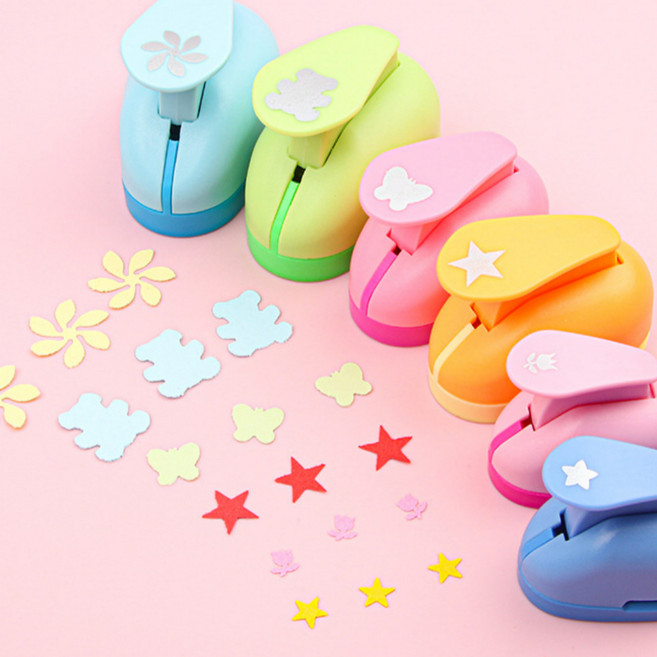 리빙릿 단풍 펀칭기 미니 나뭇잎 모양 다꾸 종이 펀치, 1개, 하트(소형)