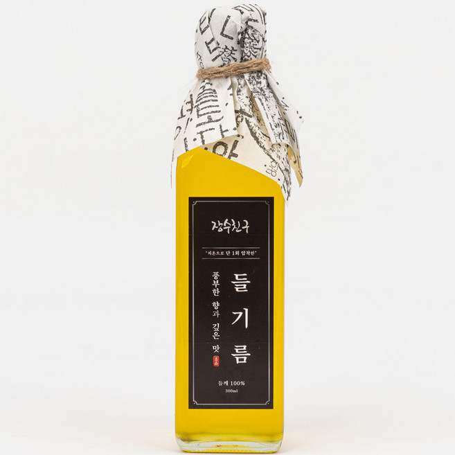 당일착유 살짝 볶은 건강 들기름 장수친구, 1개, 300ml
