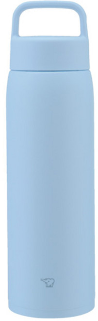 [象印] 保溫保冷瓶 1.0L 手把型 螺旋馬克杯 SU-DA100, 1個, 1L, 霜藍色