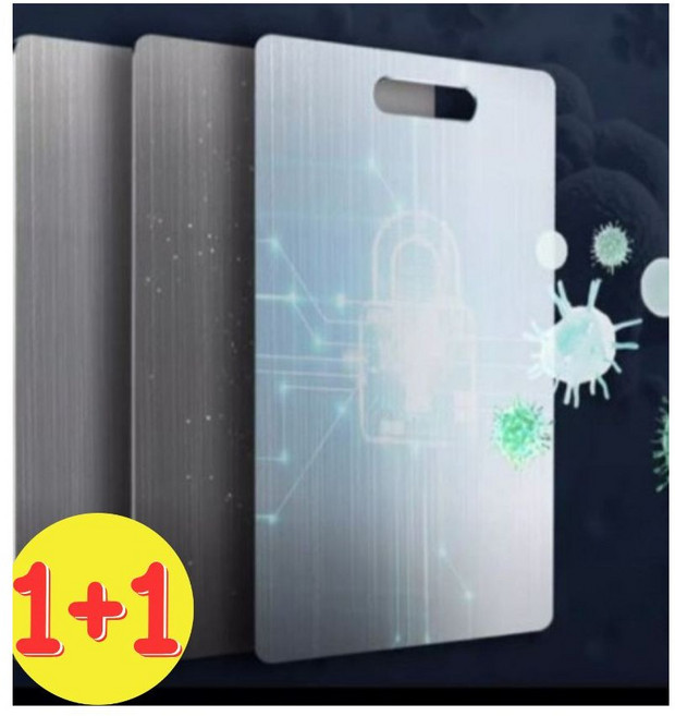 LS아메리카 1+1 스텐 도마 항균 양면 손잡이 논슬립 주방