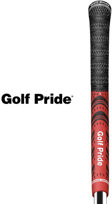 골프프라이드 MCC 멀티컴파운드 반실 골프그립, 1개, 레드