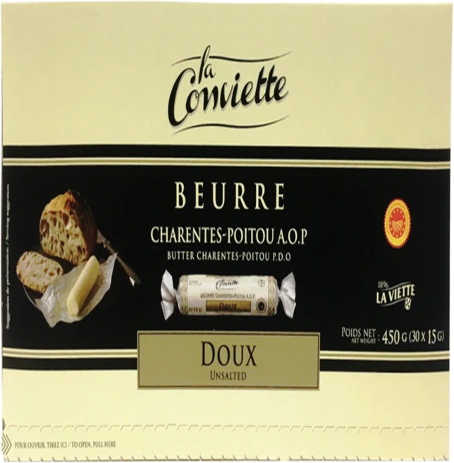 라꽁비에뜨 버터 무염, 15g, 30개 - 쿠팡