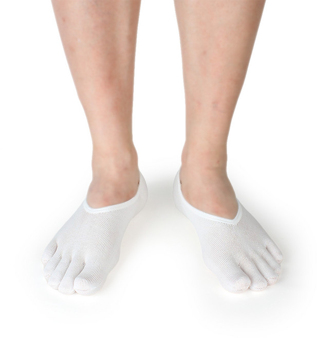 10켤레 국산 편안한 발가락 덧신 여성 남성 양말