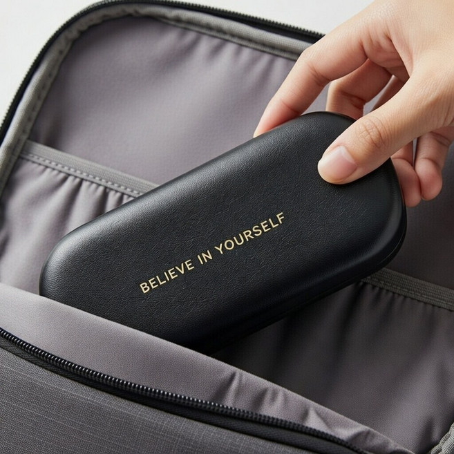 데일브 안경집 안경케이스 안경보관함 + 김서림 방지 안경닦이