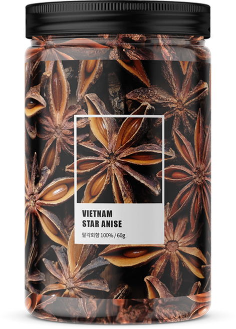 신서리티 베트남 팔각회향, 1개, 60g