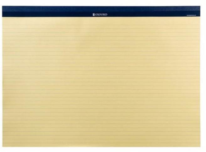 옥스포드)리갈패드(A3/80매), 1권, 노랑(DN1902721)