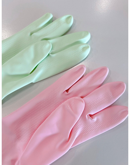 TOWA 일제 고무장갑 핑크, 2개