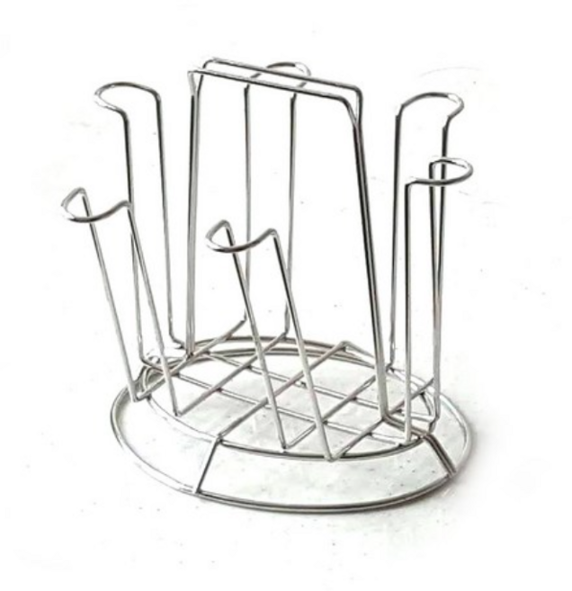 스타아미 타원형 컵걸이, Silver, 5개