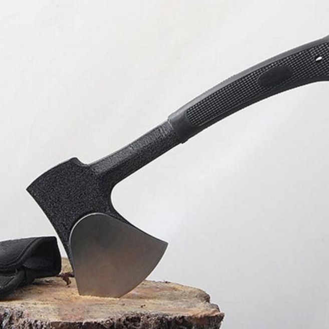 도끼집 잔솔 캠핑용 도끼 손도끼 나무 장작 벌목 전투 전술, 1개, 블랙 해머