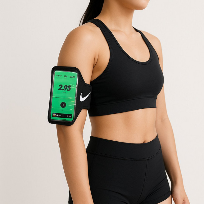 나이키 암밴드 런닝할때핸드폰 스마트폰 터치스크린 조깅 스포츠 달리기 핸드폰밴드 팔뚝 거치 마라톤
