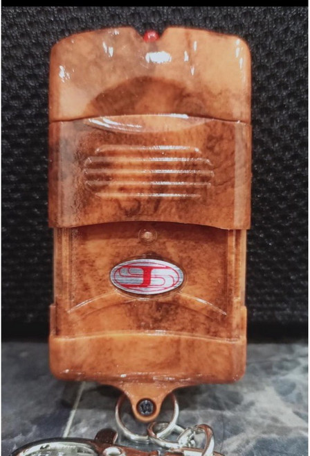 吉盛 JS-569 捲門遙控器 原廠發射器, 1個, 桃木滑蓋,未稅