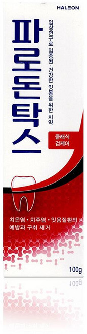 파로돈탁스 데일리 후로라이드 100g 4개 + 클래식 검케어 치약 100g 4개, 파로돈탁스 데일리 후로라이드, 100g, 4개 + 클래