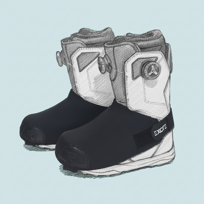 익스크리 보드부츠 워머 보온커버 G200, 1개