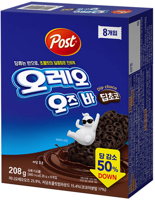 포스트 오레오 오즈바 딥초코 208g, 1개