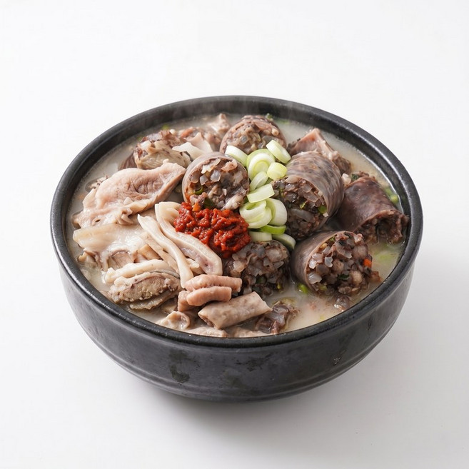 38년 건봉 1987 옛순대랑국밥 순대국밥 2인분 같은 1인분 950g, 1개