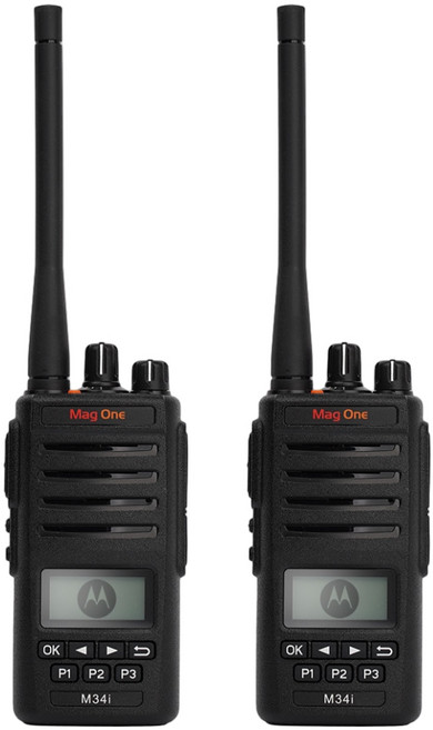 모토로라 업무용 디지털무전기 M34i 2대풀세트, 1개, M34i 2대