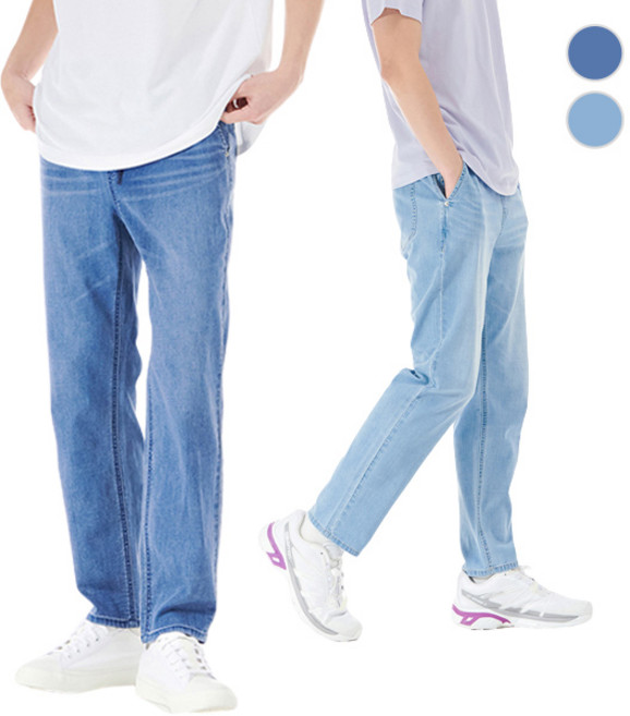 [체이스컬트] (본사직영)BANDING 테이퍼드 AIR JEAN PANTS2Color